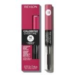 Revlon Liquid Lipstick with Clear Lip Gloss, ColorStay Overtime Lipcolor, Stocking Stuffer for Women, 220 Unlimited Mulberry, 0.07 fl oz