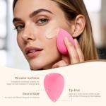 15 Pcs Multicolor Makeup Sponge Set - Latex-Free, Soft & Reusable Beauty Blender Sponges for Wet/Dry Use Blending Powder Puff for Foundation & Concealer Washable Makeup Sponges
