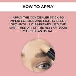 ARTDECO Perfect Stick – concealer stick in natural sand N°5 - masking skin imperfections with full coverage & dark circles - get rid of blemishes - with calming Tea Tree oil - face makeup - 0.14 Oz