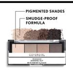 COVERGIRL Trunaked Quad Eyeshadow Palette, Jetsetter, Jetsetter, 0.06 Ounce