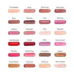 Ruby Kisses Lip Gloss Butter Bomb Gloss Non-Sticky Lip Gloss Vitamin E Natural Nude Lip Makeup - 7.8mL (0.26 US fl.oz) (Like A Virgin)