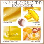 HOSAILY Nourishing Lip Gloss with Brown Lip Liner Lip Combo Set, Moisturizing High Shine Nude Lip Glow Oil Fresh Lightweight Glossy Plumping Lip Gloss for Women Long Wear Mini Liquid Lipstick Makeup#8