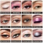 Single Matte Eyeshadow with Brush, Nude Beige Brown Eye-Shadow Palette Makeup Kit, Silky Fine Pressed Eye Shadow Powder with Lightweight & Ultra-Blendable Formula for Daily Natural Eye Make-Up (#06)