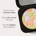 LAURA GELLER NEW YORK Filter Finish Pressed Neutralizing Setting Powder, Color Correcting For Even Tone, Universal
