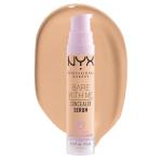 NYX PROFESSIONAL MAKEUP Bare With Me Concealer Serum, Concealer Makeup For Up To 24Hr Hydration - Beige