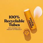 Poppy & Pout Wild Honey Jumbo Lip Balm | All Natural Lip Balms & Moisturizers | Hydrates with Beeswax, Vitamin E, Organic Coconut Oil | Cruelty-Free | Lip Balm in Recyclable Cardboard Tube