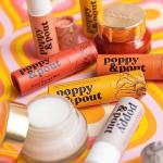 Poppy & Pout Wild Honey Jumbo Lip Balm | All Natural Lip Balms & Moisturizers | Hydrates with Beeswax, Vitamin E, Organic Coconut Oil | Cruelty-Free | Lip Balm in Recyclable Cardboard Tube
