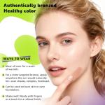 GLAM CODE Liquid Face Bronzer Drops - Sun-Kissed Glow Face Contour Infused with Sodium Hyaluronate & Glycerin, Buildable & Long-Lasting, Vegan & Cruelty-Free #01 Light Tan