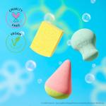 wet n wild SpongeBob SquarePants Collection Makeup Sponge, Hydrophilic, Reusable 3D Beauty Blender for Foundation, Contour & Highlighting, Patrick Star Edition