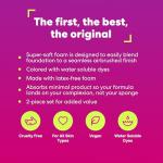 Beautyblender® | Original Pink and Pro Beauty Blender 2-Piece Bundle for Blending Foundations, Powders, and Creams, Super-Soft Foam for Streak-Free Application, Made in the USA, Reusable, Washable