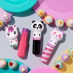 Lip Smacker Lippy Pals, Set of 3 Flavored Moisturizing & Smoothing Soft Shine Lip Balm, Hydrating & Protecting Fun Tasty Flavors ,Cruelty-Free & Vegan - Unicorn, Panda and kitten