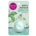 eos 100% Natural & Organic Lip Balm - Sweet Mint, All-Day Moisture, Dermatologist Recommended for Sensitive Skin Care, Lip Care Products, 0.25 oz