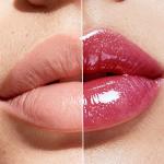 HECI BEAUTY Lip Gloss, Nourishing and Hydrating with High-Shine Glimmer Finish & Sheer Wash Of Color, Vegan & Cruelty-free, 0.21 fl oz (Fuchsia)