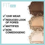 Maybelline Fit Me Matte + Poreless Pressed Face Powder Makeup & Setting Powder, Natural Beige, 1 Count