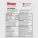 Blistex Lip Medex Stick 3 Count, 0.15 Oz. Medicated Soothing Relief Stocking Stuffer for Women & Men, Self Care Purse Essential for Holiday, Christmas