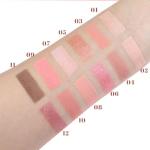 SUAKE Nude Pink Eyeshadow Palette, Matte & Shimmer, High Pigmented 12 Colors Brown Purple Eye Shadow Primers for Eye Makeup, Korean Powder Palet de sombras de ojos