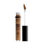 NYX PROFESSIONAL MAKEUP Can't Stop Won't Stop Contour Concealer, 24h Full Coverage Matte Finish - Warm Honey