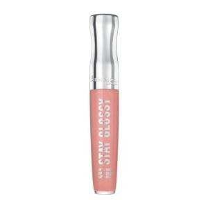 Rimmel London Stay Glossy, 450 Pink About It, Lip Gloss, Non-Sticky, Color and Shine, Up To 6-Hour Wear, Precise Applicator, 0.18oz