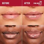 Rimmel London Stay Glossy, 450 Pink About It, Lip Gloss, Non-Sticky, Color and Shine, Up To 6-Hour Wear, Precise Applicator, 0.18oz
