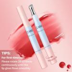 UCANBE Butter Lip Gloss, Hydrating & Moisturizing Lipgloss with Metal Tip, Lightweight, Non-Sticky, Smooth, Nourishing for High-shine Finish(01 Clear)