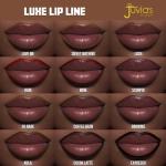 Juvia's Place Coffee Shop Luxe Lip Liner: Brownie - Colorstay Matte Finish Lip Pencil, Makeup for Natural Long Lasting Beauty and Sensational Wear, Lip Stain Kiss Proof Cometics