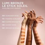 L'Oreal Paris Lumi Bronze Le Stick Soleil Bronzer Stick, Cream-To-Powder Bronzer For A Sunkissed Face Makeup Glow, 120 Copper Bronzette