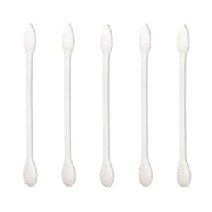 900pcs Precision Cotton Swabs, Pointed&Flattened Tip Cosmetic Applicators