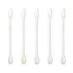 900pcs Precision Cotton Swabs, Pointed&Flattened Tip Cosmetic Applicators