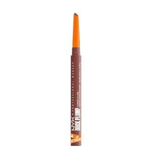 NYX PROFESSIONAL MAKEUP Duck Plump Plumping Lip Liner, Matte Pencil With Up To 10HR Wear, Nude Flip (Nude Lip Liner)
