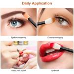 300PCS Disposable Eyeshadow Applicators, Dual Sides Eyeshadow Brushes Applicator, Eye Makeup Sponge Applicators