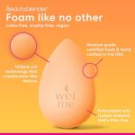 Beautyblender® | Beam Beauty Blender Makeup Sponge, Super-Soft Foam Easily Blends Foundations, Powders & Creams, Made in USA, Reusable, Washable, Streak Free Application, Vegan, Cruelty Free