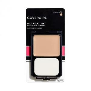 COVERGIRL Outlast All-Day Ultimate Finish Foundation, Creamy Beige, 0.4 Ounce (Pack of 1)