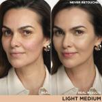 IT Cosmetics CC+ Cream (Light Medium) - Natural Full Coverage Foundation With SPF 50+, Color Corrector & Anti-Aging Hydrating Serum, Hyaluronic Acid + Peptides, Lightweight - 1.08 fl oz