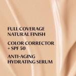IT Cosmetics CC+ Cream (Light Medium) - Natural Full Coverage Foundation With SPF 50+, Color Corrector & Anti-Aging Hydrating Serum, Hyaluronic Acid + Peptides, Lightweight - 1.08 fl oz