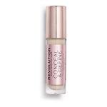 Revolution, Conceal & Define Concealer, Full Coverage & Lightweight, Long-Lasting Matte Finish, Vegan & Cruelty-Free, C1 Fair to Light Skin Tones, 0.14 oz