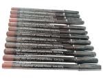 12-Piece Brown Tone Lip Liner Pencil Set, Assorted Colors