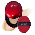 TIRTIR Mask Fit Red Cushion Foundation | Full coverage, Weightless, Skin fit, Satin Glow Finish, Korean Makeup BB Foundation, beauty, Tattoo cover up, Buildable (#21W Natural Ivory, 0.63 Fl Oz)