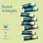 Cliganic Organic Lip Balm Set (Fresh Picked, 8 Flavors) - 100% Natural Moisturizer for Cracked & Dry Lips