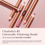 Charlotte Tilbury Lip Cheat Lip Liner Pencil - Gives Lips a Fuller-Looking, Defined Pout - Enriched with Jojoba Oil & Hyaluronic Acid - Waterproof, Smudge-Proof & Transfer-Proof - Pillow Talk