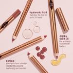 Charlotte Tilbury Lip Cheat Lip Liner Pencil - Gives Lips a Fuller-Looking, Defined Pout - Enriched with Jojoba Oil & Hyaluronic Acid - Waterproof, Smudge-Proof & Transfer-Proof - Pillow Talk