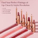 Charlotte Tilbury Lip Cheat Lip Liner Pencil - Gives Lips a Fuller-Looking, Defined Pout - Enriched with Jojoba Oil & Hyaluronic Acid - Waterproof, Smudge-Proof & Transfer-Proof - Pillow Talk