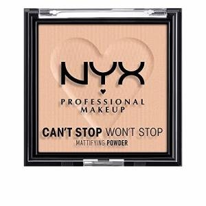 NYX PROFESSIONAL MAKEUP Can't Stop Won't Stop Mattifying Pressed Powder - Light Medium