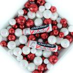 ChapStick Lip Balm, Candy Cane, 3-Count – Fresh & Minty Lip Moisturizer, Stocking Stuffer, 0.15 Oz Ea