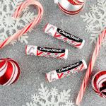 ChapStick Lip Balm, Candy Cane, 3-Count – Fresh & Minty Lip Moisturizer, Stocking Stuffer, 0.15 Oz Ea