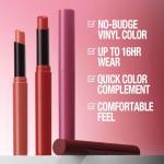 Wavuketu Nude Brown Lip Liner Lipstick for Women, Waterproof Long Lasting Lip Liner Pencil Lip Stick Set, Lip Kit With Lipliner Lipstick, Smudgeproof Lip pencil Lip Crayon 02#