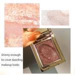 K'APEINE Single Glitter Eyeshadow, White Shimmer Eyeshadow Ultra Shinny Highlighter Silver Eye Shade Sparkling Makeup Palette High Pigment Eyes Glitter for Everyday & Special Occasions (0.141 oz)-03#