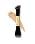 OrainiBeauty Dual-Ended Foundation Brush – 2-in-1 Makeup Brush for Liquid, Cream & Powder | Precision Tip for Contour & Hard-to-Reach Areas | Soft Vegan Bristles, Streak-Free Finish.
