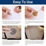 Tattoo Cover Up Makeup Waterproof, 2 Colors Tattoo Cover Up Concealer, Suitable for Scars, Vitiligo, Spots, Invisible and Natural