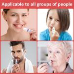 VISRIE 32 Pack Lip Balm, Natural Lip Balm Bulk with Vitamin E and Coconut Oil, Moisturizing Lip Balms for Dry Lips-16 Flavors