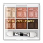 L.A. COLORS 6 Color Eyeshadow, Earthy CES461